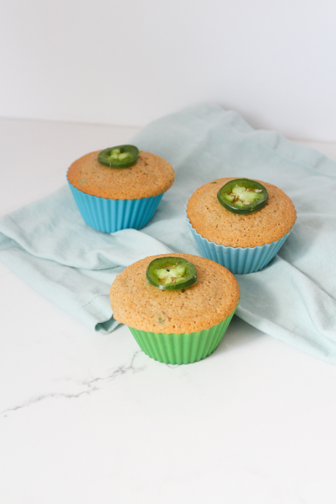 Gluten Free Jalapeño Cornbread Muffins Recipe