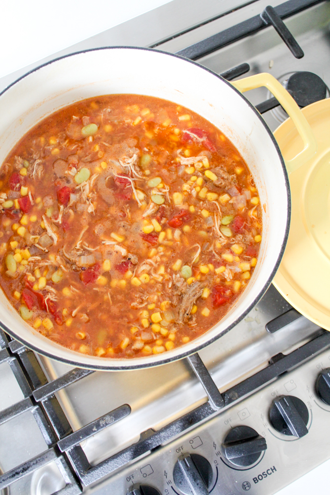 Brunswick stew with pulled pork