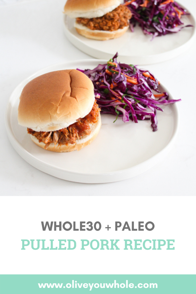 Whole30 + Paleo Pulled Pork Recipe Pinterest