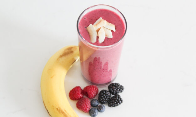 Mixed Berry Smoothie Recipe with Yogurt Alternative