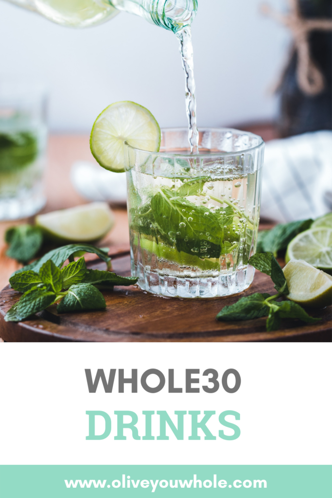 Whole30 Drinks Pinterest