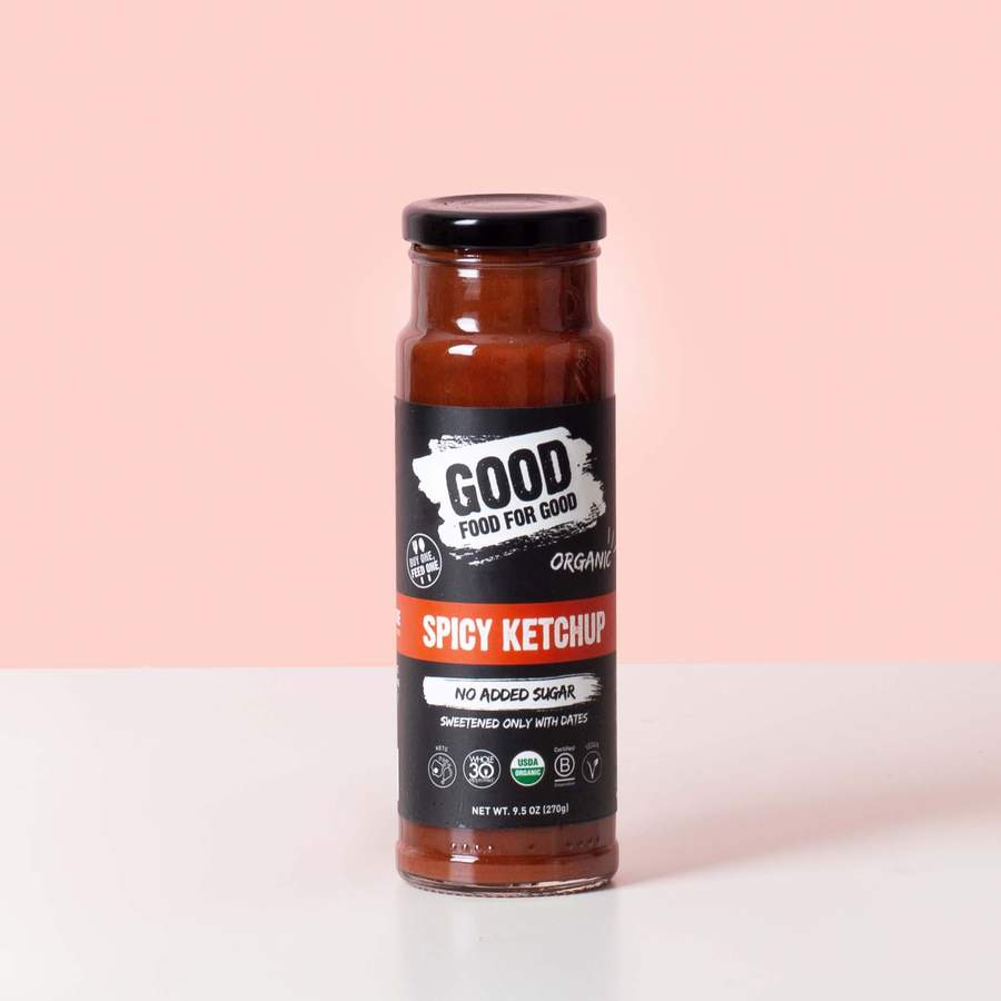 Good Food for Good Spicy Organic Ketchup 2