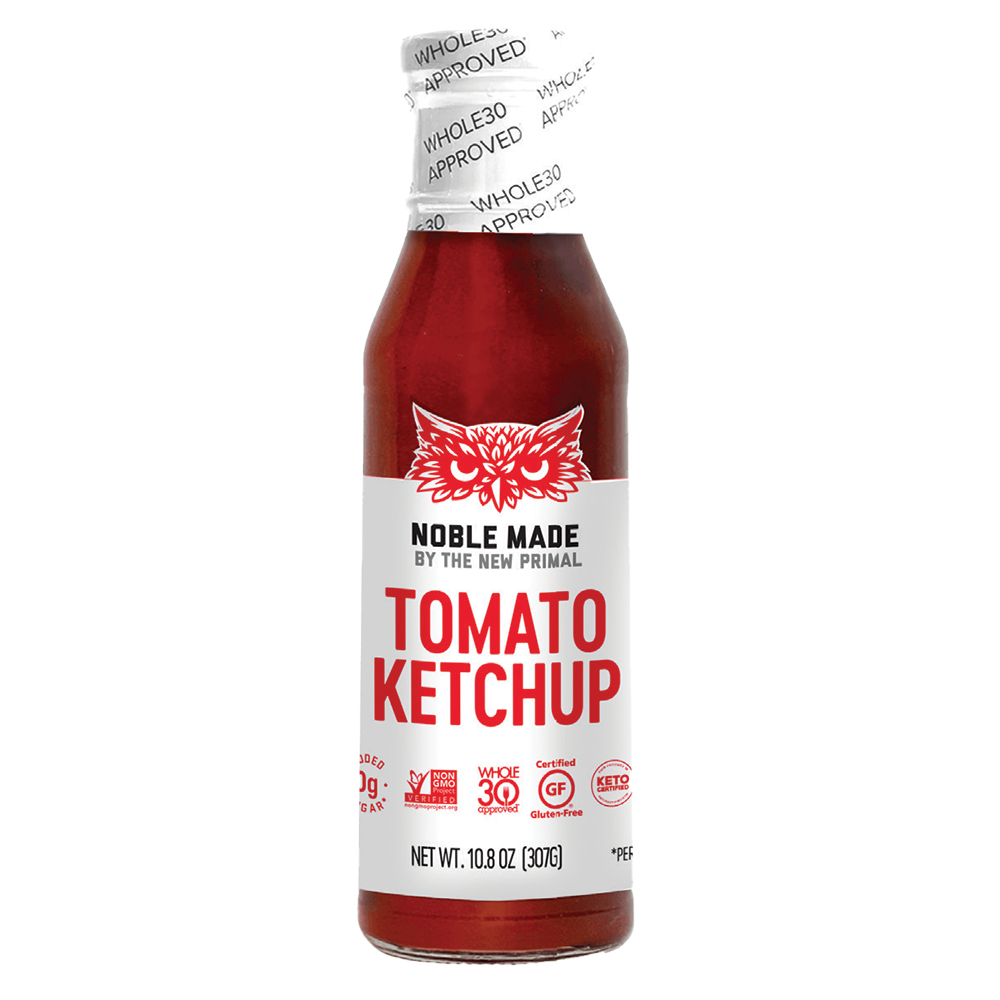 Noble Made by New Primal Tomato Ketchup | Whole30 Ketchup Brands