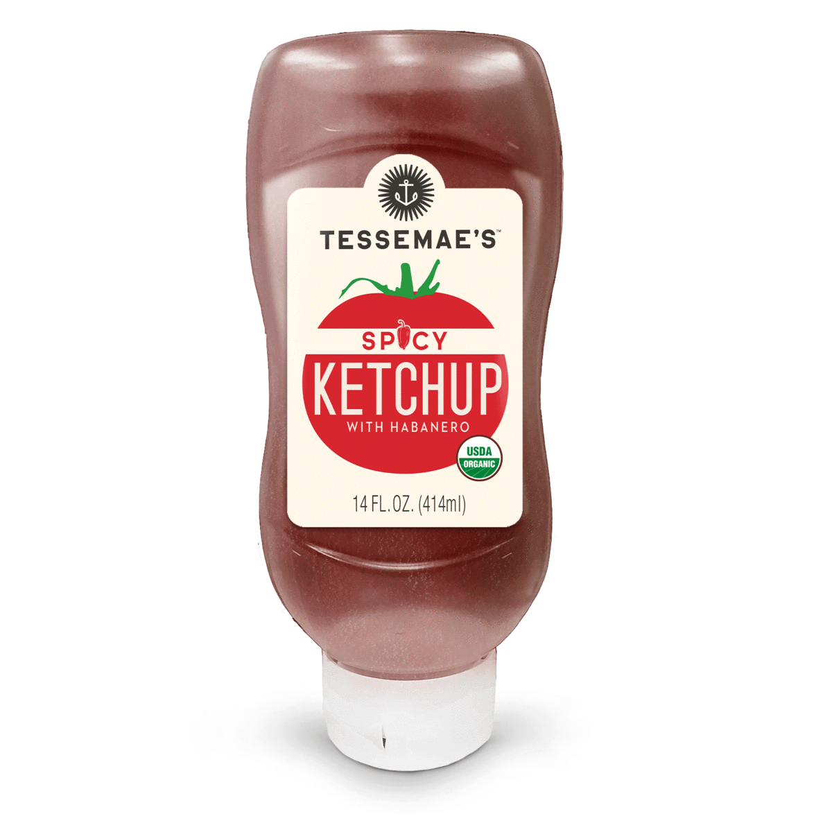 Tessemae's Spicy Organic Ketchup
