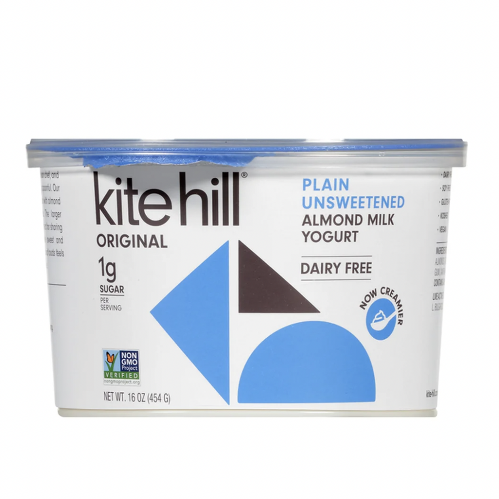 Kite Hill Almond Milk Yogurt Plain Unsweetened | Whole30 Yogurt