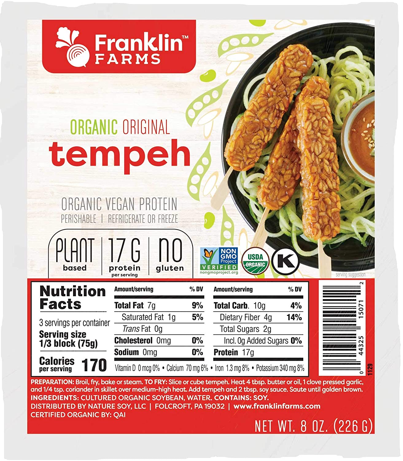 PlantBased Whole30 Tempeh Brands 2024 Olive You Whole