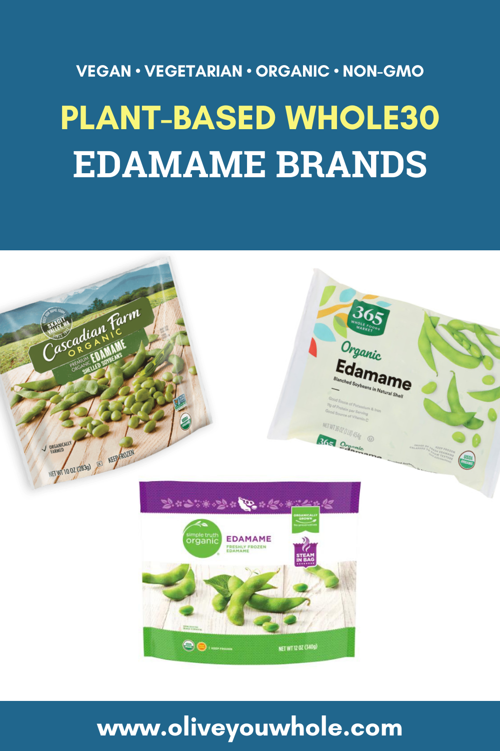 Plant-Based Whole30 Edamame Brands Pinterest