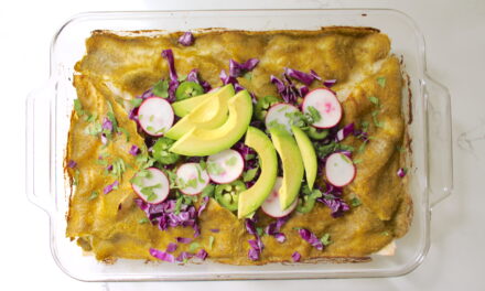 Green Chicken Enchilada Casserole (Paleo + Whole30)