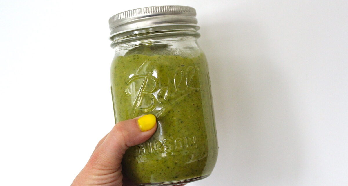 Green Enchilada Sauce Recipe (Paleo + Whole30)