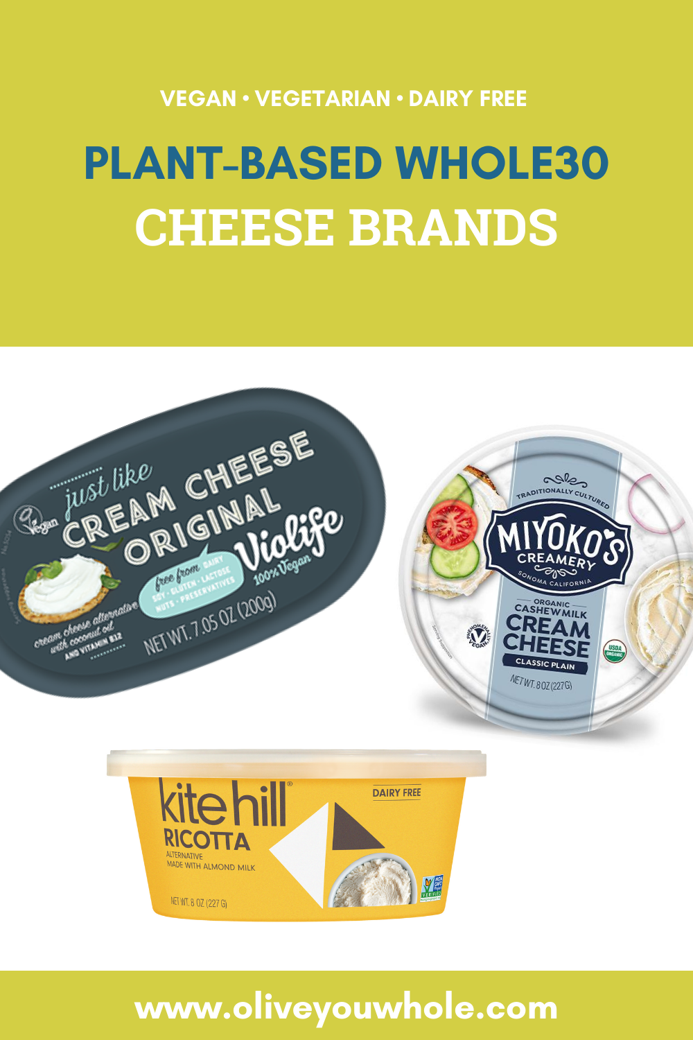 Plant-Based Whole30 Cheese Brands