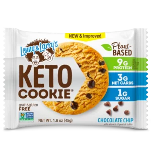 lenny & larry's chocolate chip keto cookie