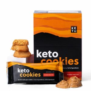 perfect keto peanut butter cookies