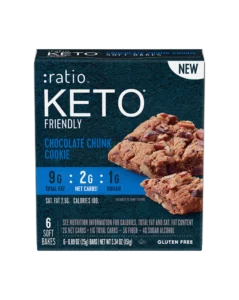 ratio keto friendly chocolate chunk cookies