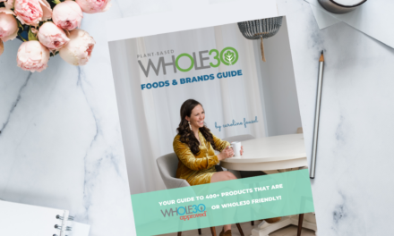 Free Plant-Based Whole30 Foods and Brands Guide