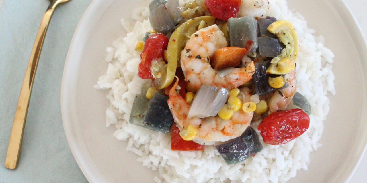 Shrimp and Veggie Foil Packs Recipe (Paleo + Whole30)