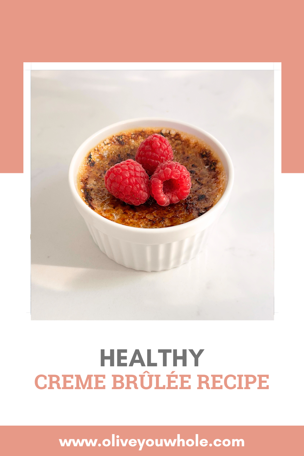 Healthy Creme Brûlée Recipe Pinterest
