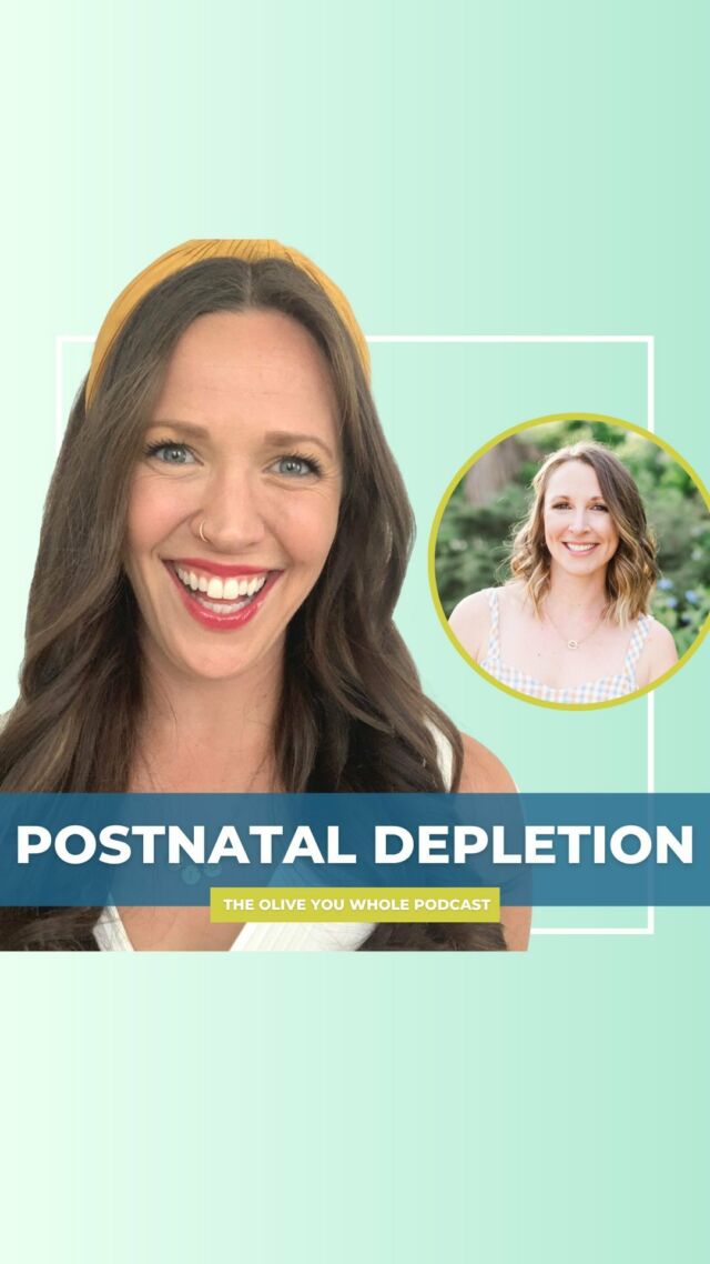 Calling the MOMS out there! 📣 Do you feel exhausted? Mentally? Physically? Do you have brain fog?

Today on the podcast we talk to @rockyourhormones all about Postnatal Depletion! What it is, how to know if you have it, and holistic ways to cure it! 💖 

Listen to the Olive You Whole Podcast, episode 68, wherever you get your podcasts! 🎙️
