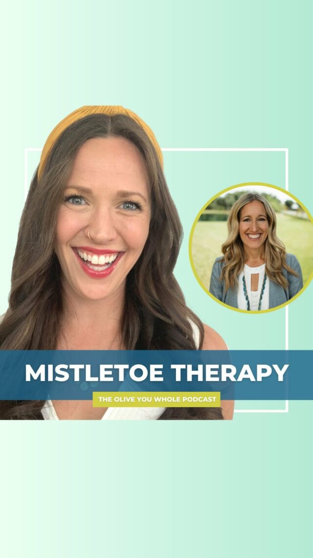 Mistletoe Therapy: would you try a holistic approach to healing cancer? I love what @believebig is doing in helping those with a cancer diagnosis afford holistic mistletoe therapy by providing grants! AND it’s so great that people can use this therapy on its own OR with traditional therapies like chemo and radiation to help mitigate symptoms! 🙌🏼 

Listen to the Olive You Whole Podcast, episode 69, wherever you listen to podcasts! 🎙️